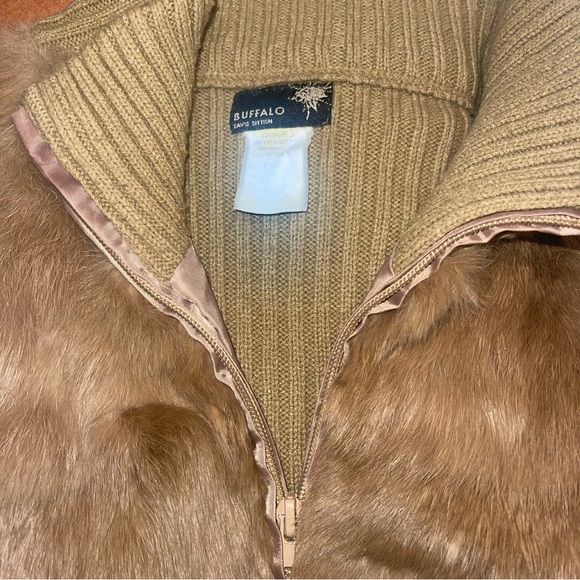 Vintage Fur & Knit Vest - Picture 5 of 5